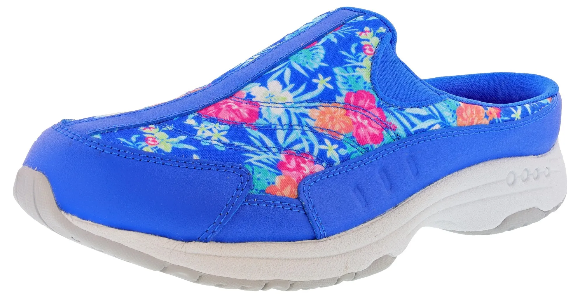 High Step Easy Spirit Women's TravelTime WW Width Classic Mule Clogs