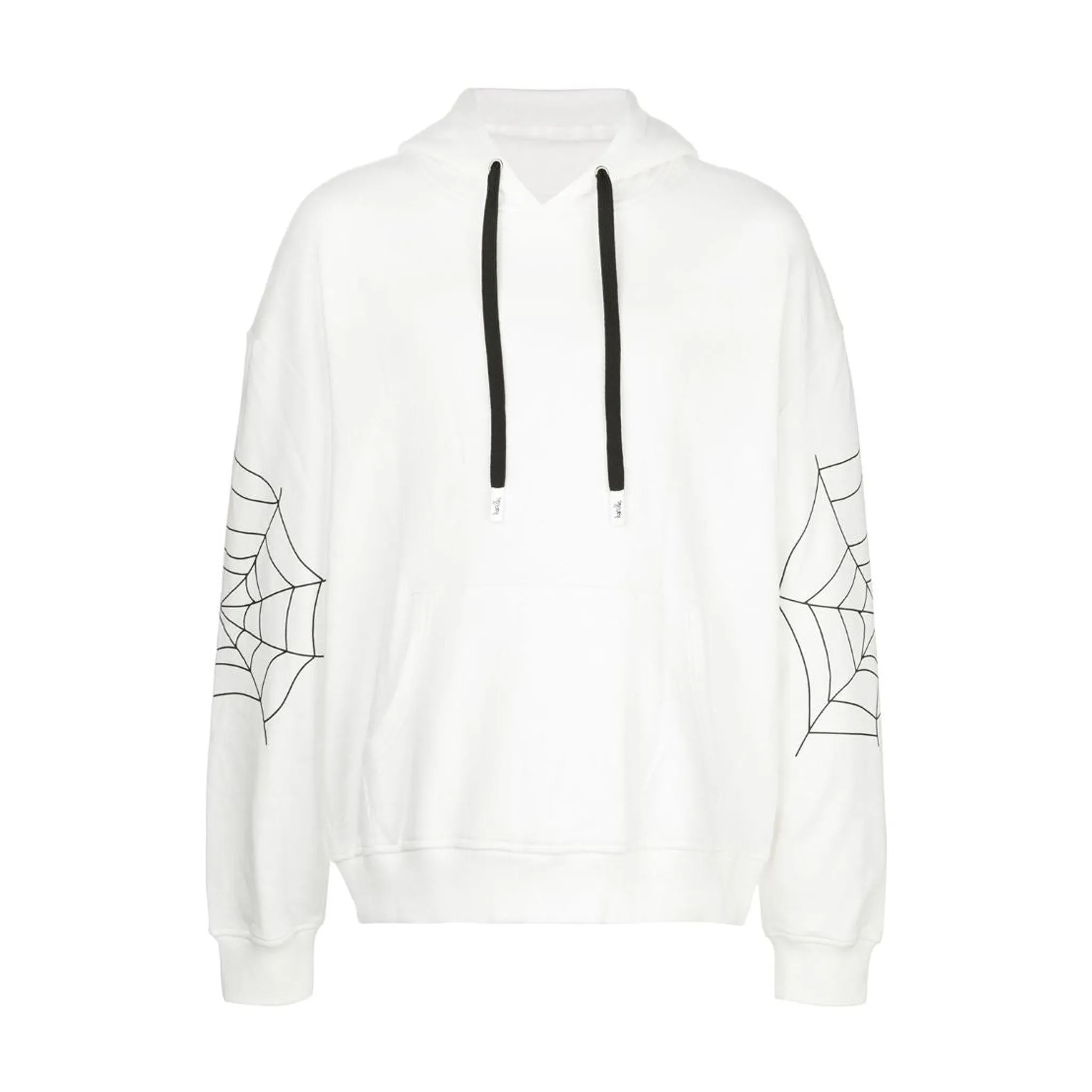 Festival wear Stretch Design SUGAR HACULLA DROP SHOULDER HOODIE OFF-WHITE