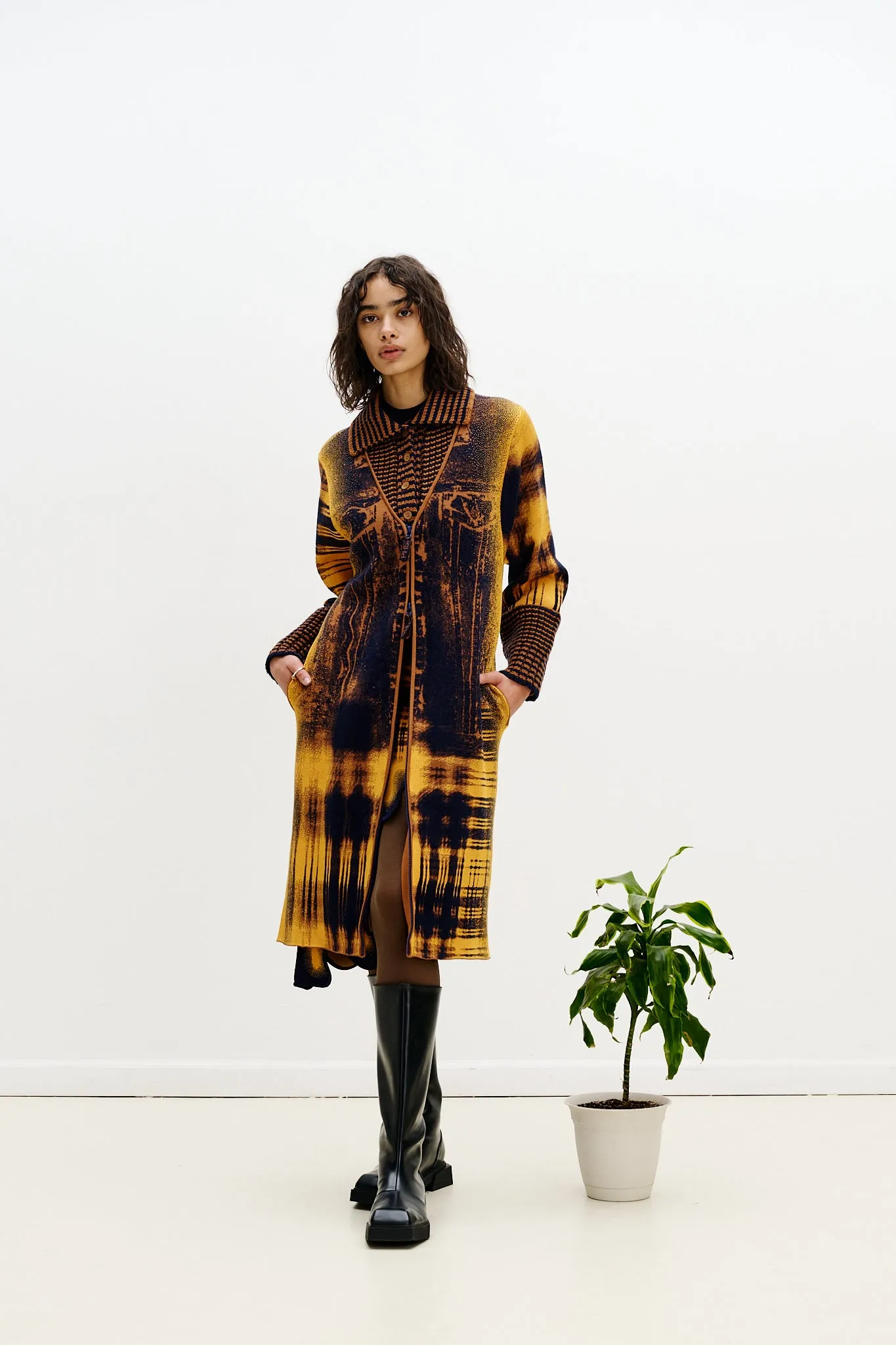 EDEN OVERSIZED LONG COAT Stretch Enhanced Mobility Zones