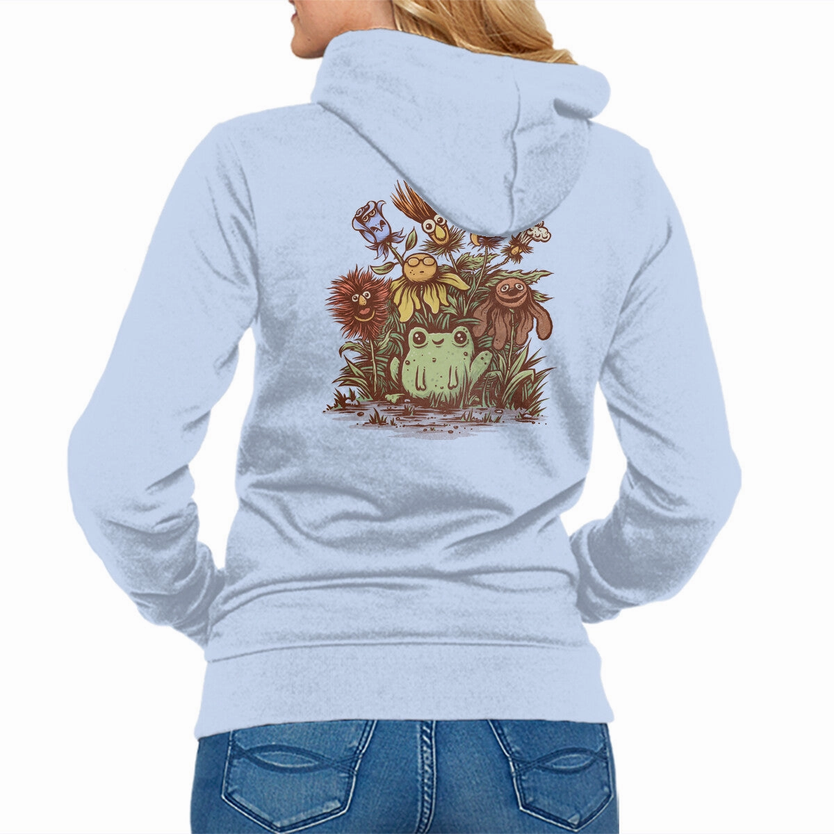 Comfy Hoodie April Showers Bring Strange Flowers