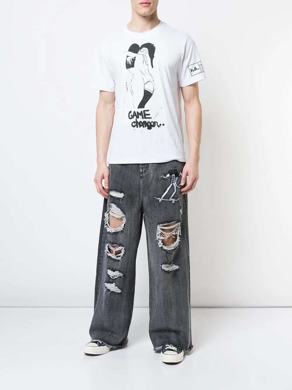 GAME CHANGER TEE Camping attire Stylish Look