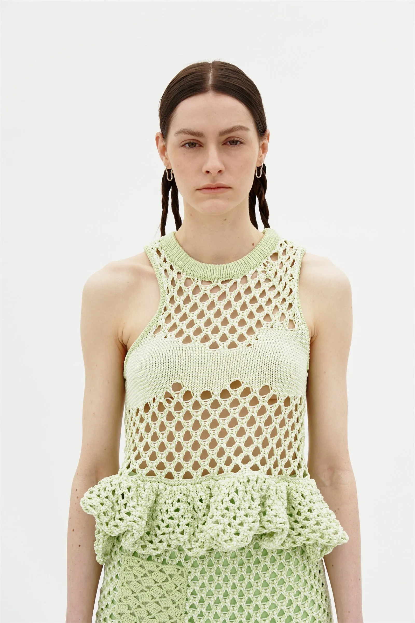 MARRUS CROCHET TANK TOP Stylish Dress