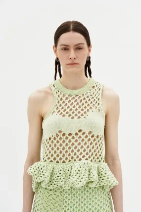 MARRUS CROCHET TANK TOP Stylish Dress