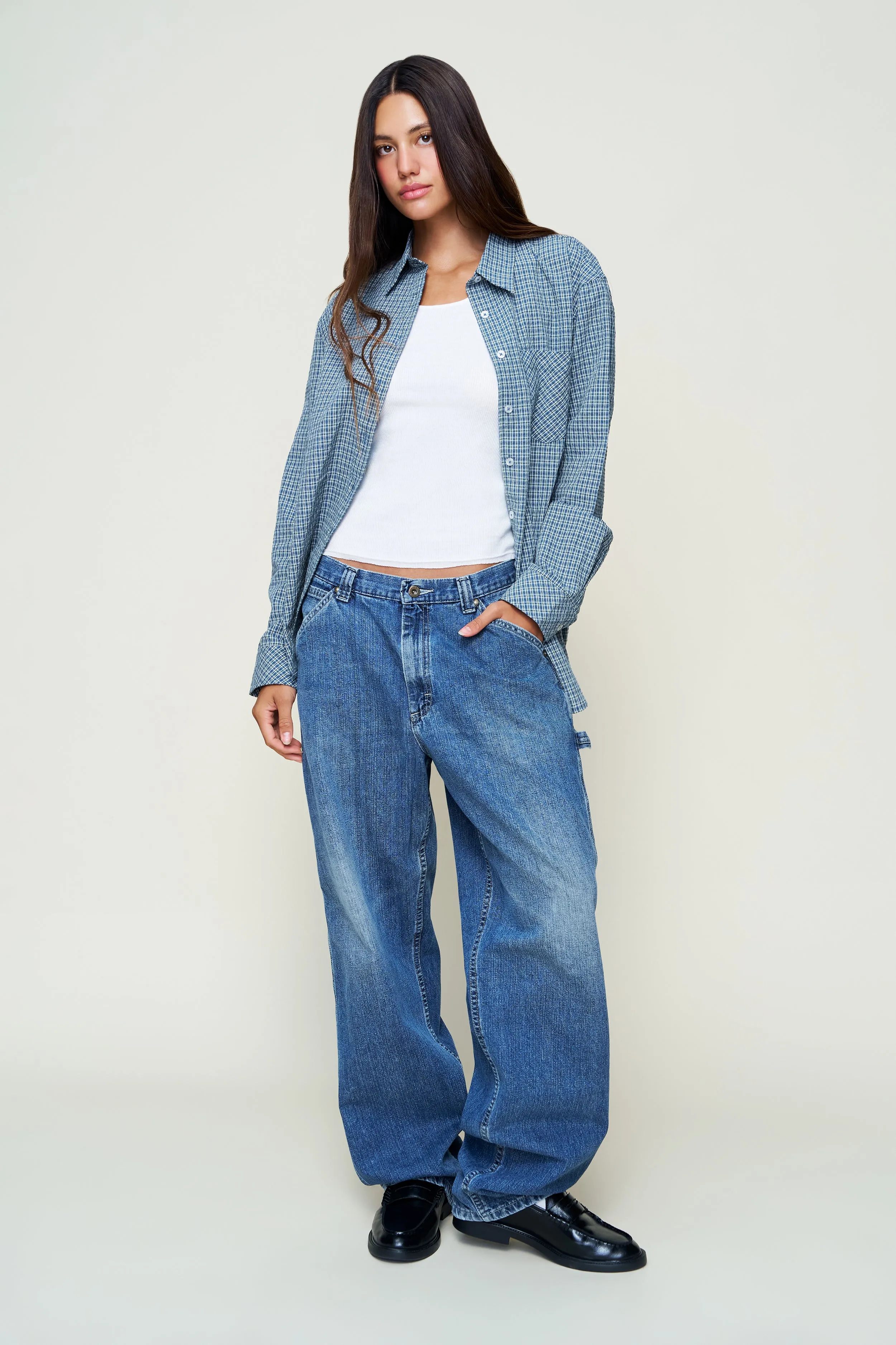 BoxyCrop Oona Buttondown
