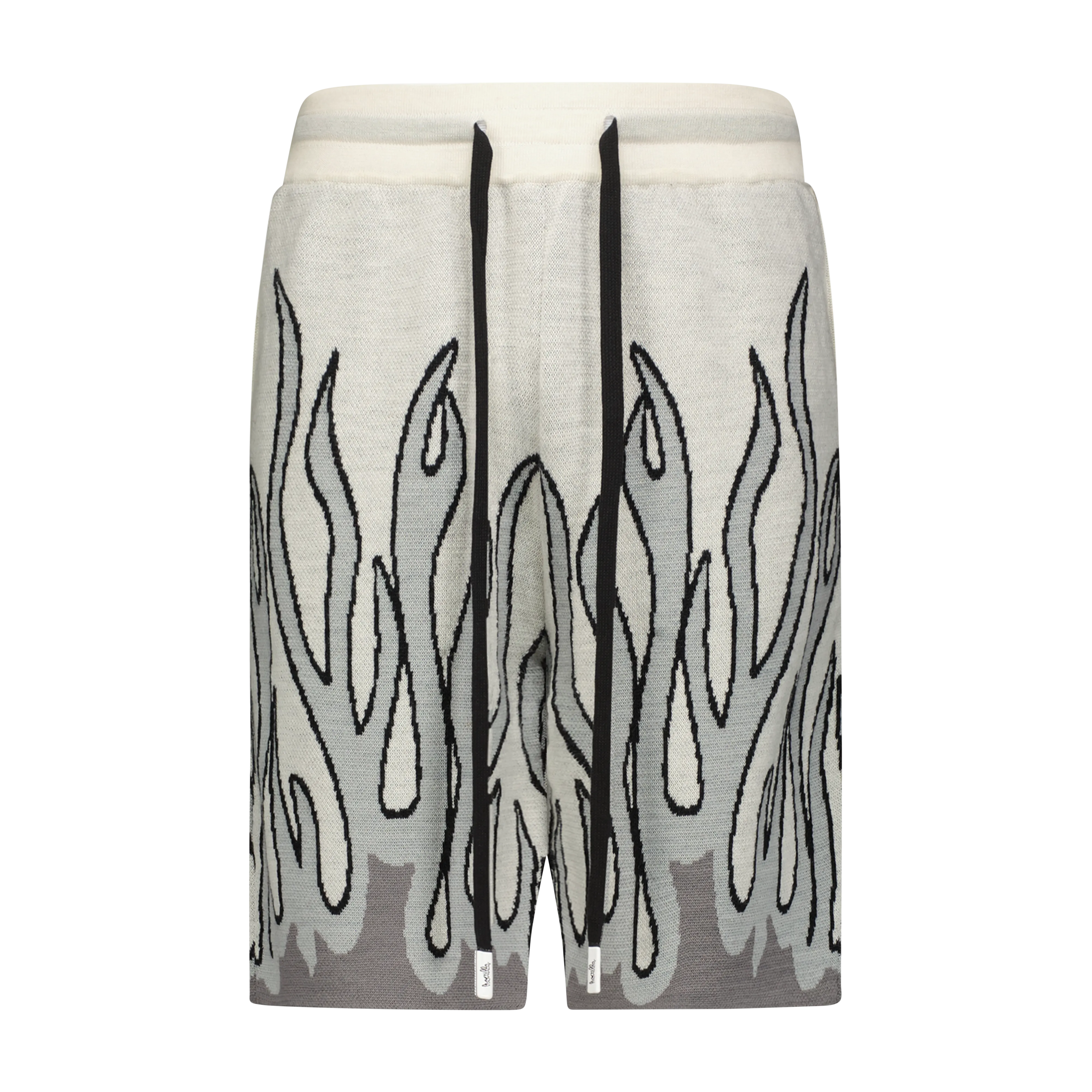 shrink-resistant HighBackRise UP IN FLAMES SWEATER SHORTS