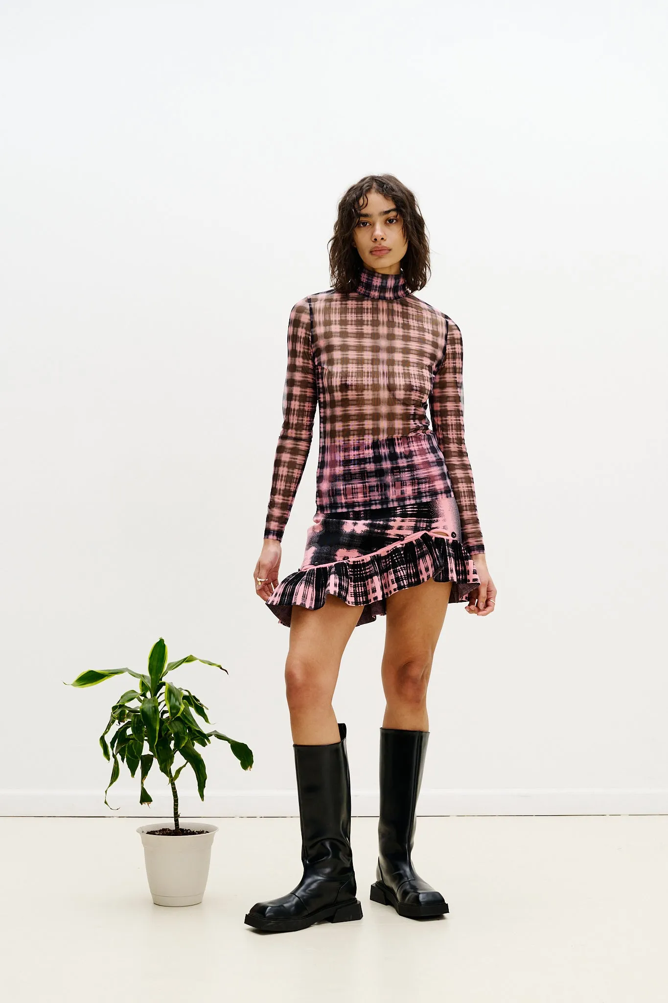 Formal Tank anti static coating SULLEY TURTLENECK TOP