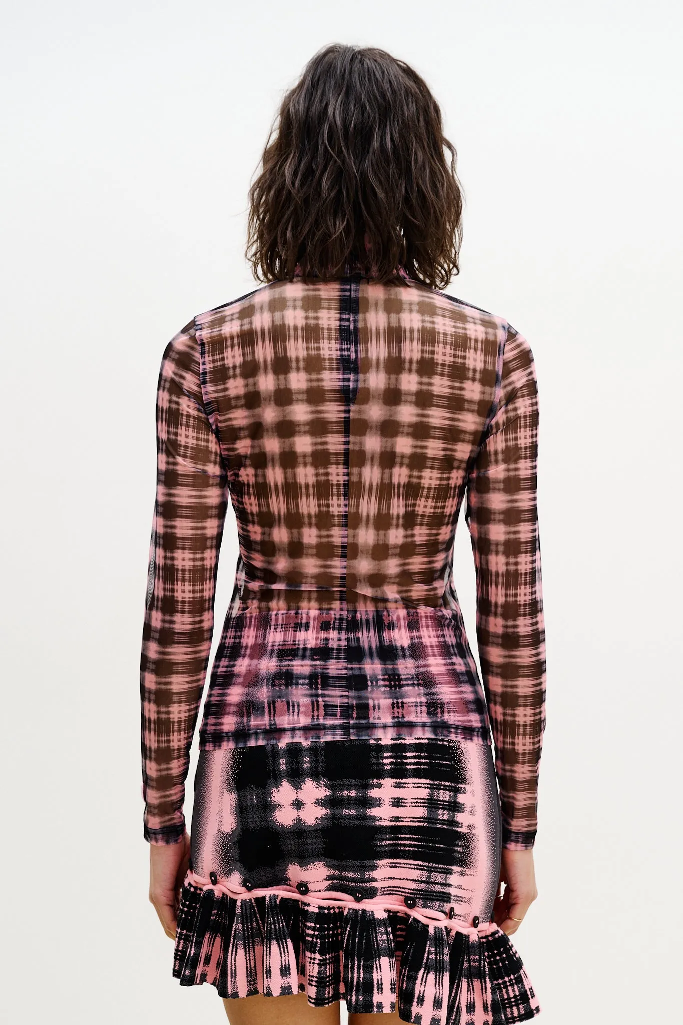 MeshPanel Reinforced Seam Technique SULLEY TURTLENECK TOP