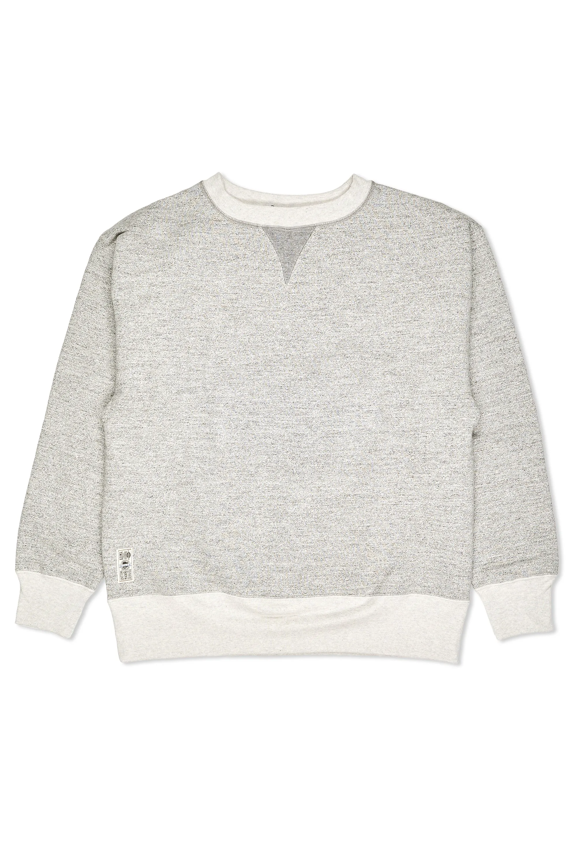 Business casual Nigel Cabourn Grey 50s 20.5oz Cotton Crew Neck Sweatshirt