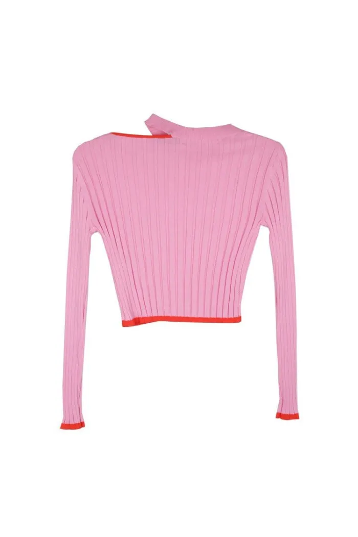 Simple Pullover Noise Reducing Fabric Treatment Sunday Long Sleeve Crop Top