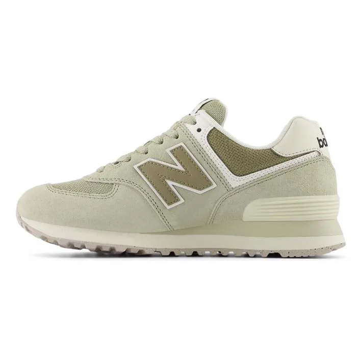 Natural motion Superior Cushioning Womens New Balance 574 v2 in Olivine/Dark Stoneware/Turtledove