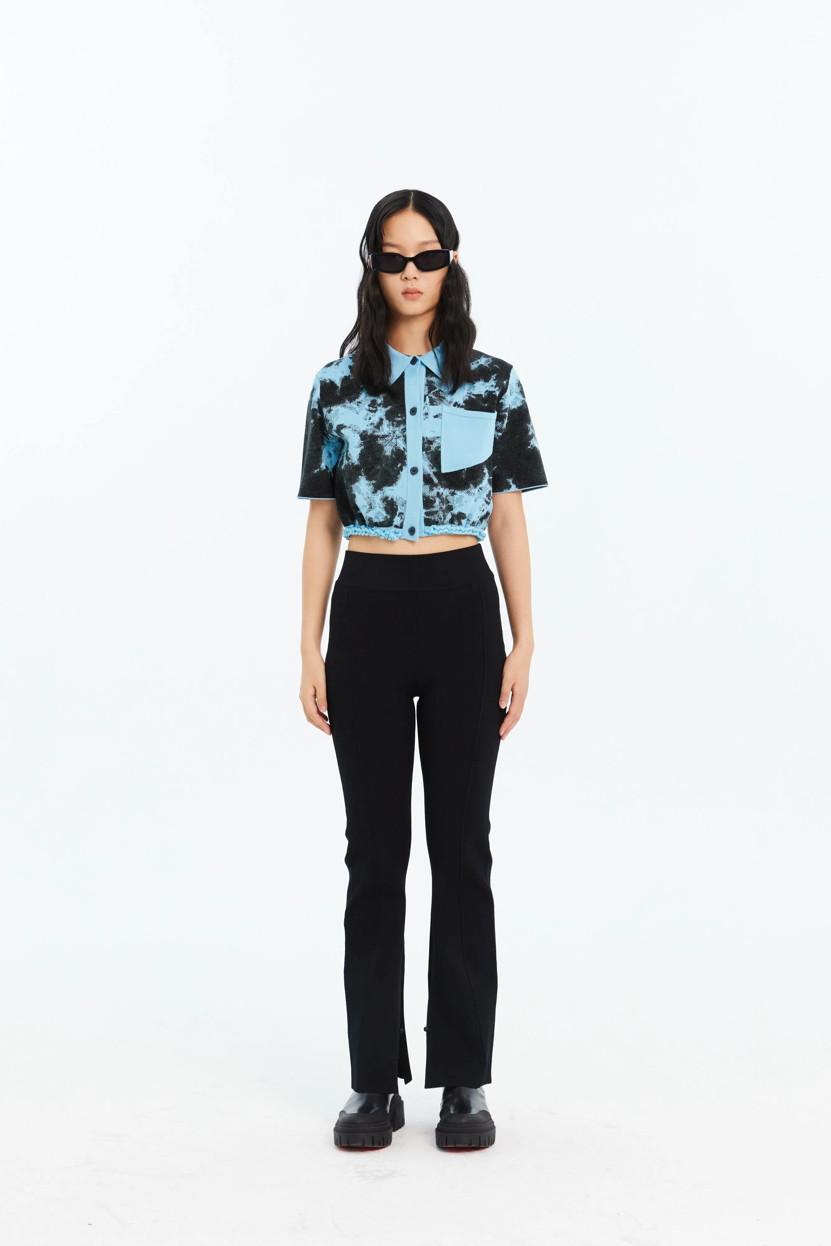 Smart Wear High-rise waist EMERSON ECO SKINNY TROUSERS