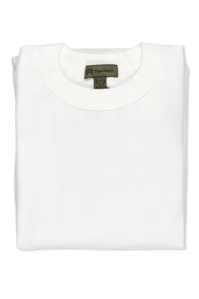 Tagless Design Pocket Detailing Nigel Cabourn Off White Short Sleeve Sweat Shirt