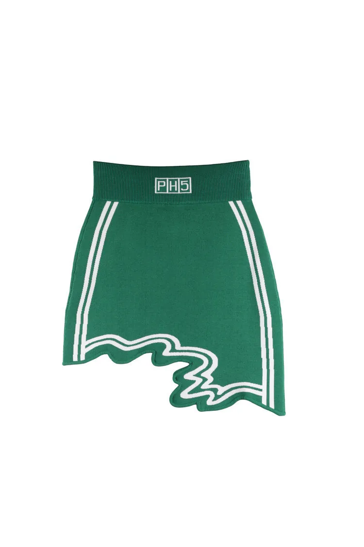 Casey Wavy Mini Skirt Premium Stretch NoBuckleDesign