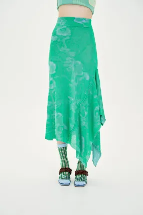 TAURUS FLOWER PRINT MAXI SKIRT Sporty Fit