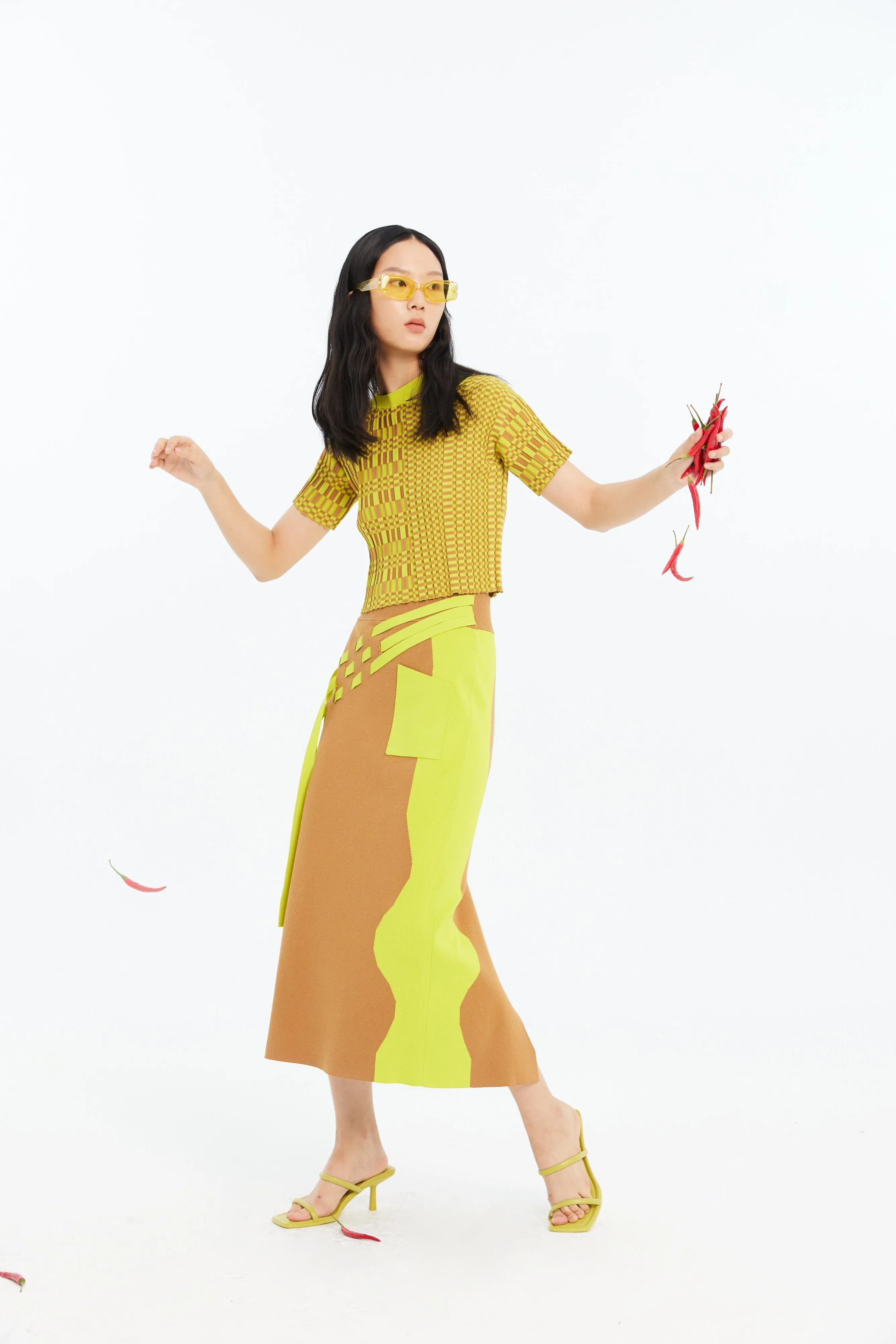 PocketDetails AntiStaticFabric DEVAN ECO CROPPED SHORT SLEEVE TOP