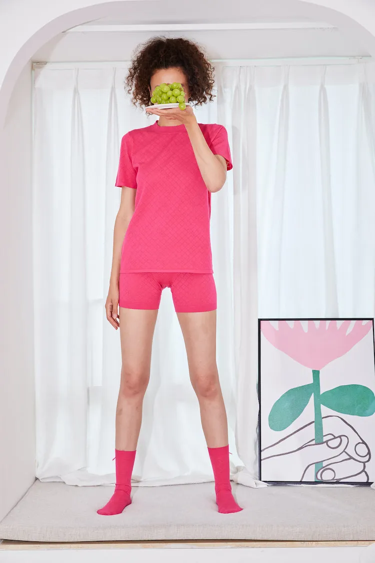 TURMERIC hydraKNIT ECOVERO TSHIRT rose Soft Knit AntiStaticFinish