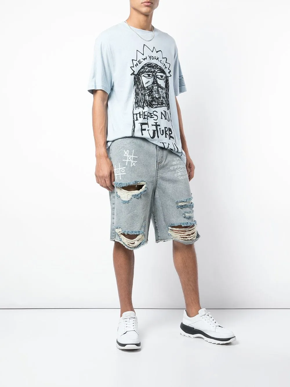 THERES NO FUTURE FOR YOU TEE Floral freshness Light Casual