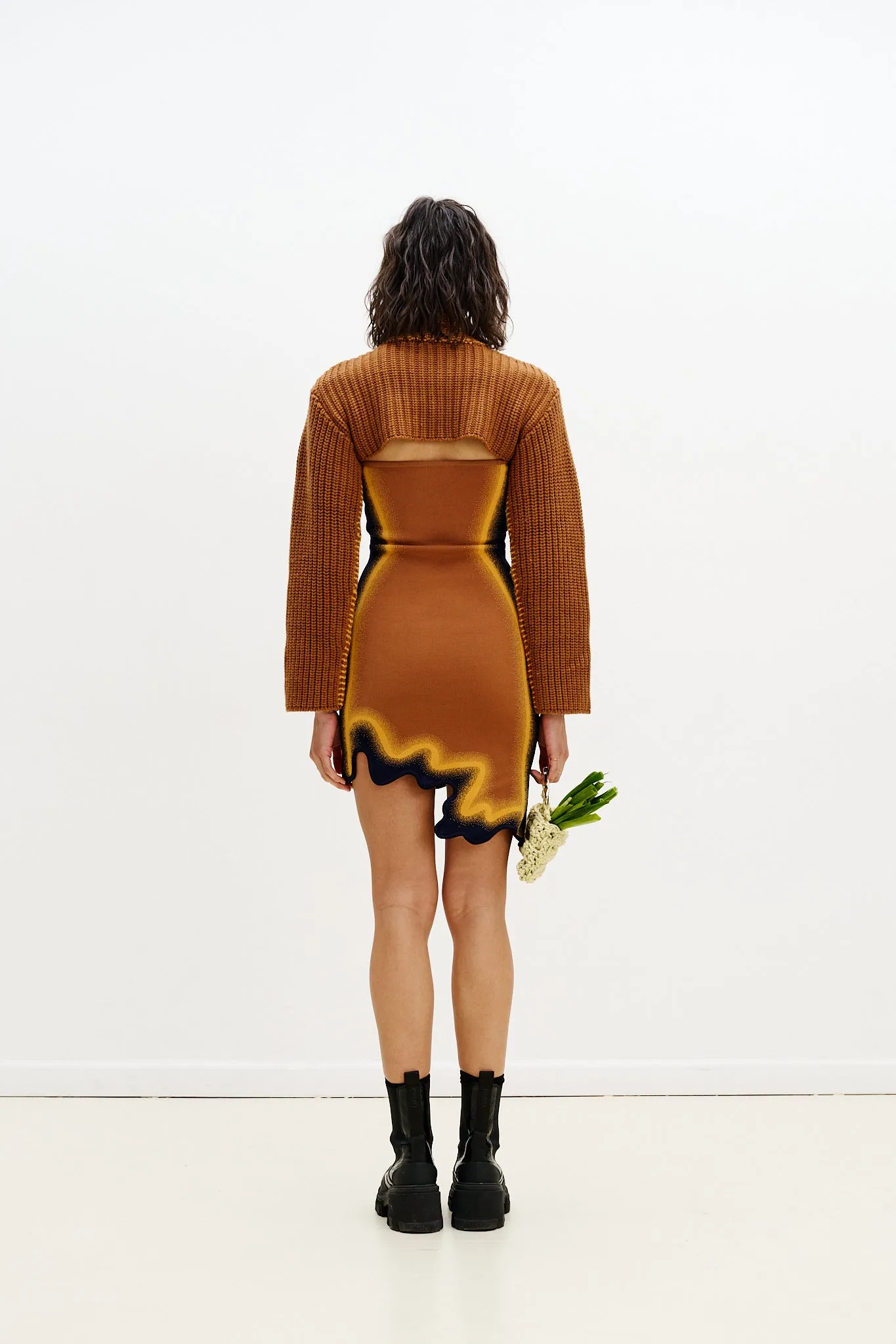 Bonded Seam Construction ANKUR MERINO WOOL CHUNKY SHRUG