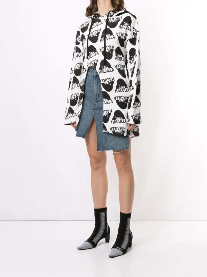 Potoroo like WATCHING YOU HOODIE  OFF WHITE