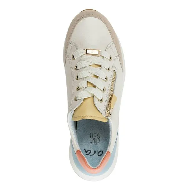 Womens Ara Oleanna in Cream/Vanilla/Aqua/Peach Quick Outing