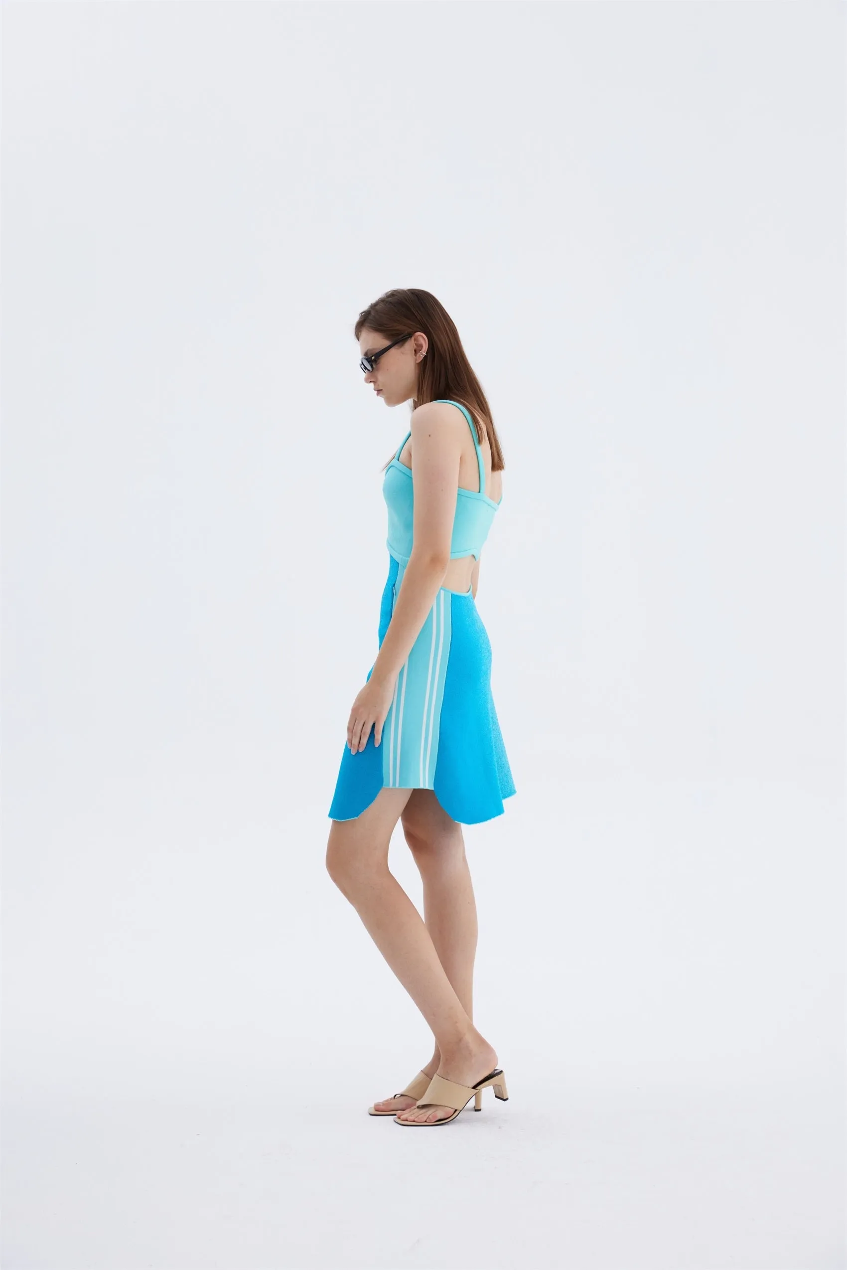 HARPER MINI TANK DRESS WITH SIDE POCKET Effortless Style