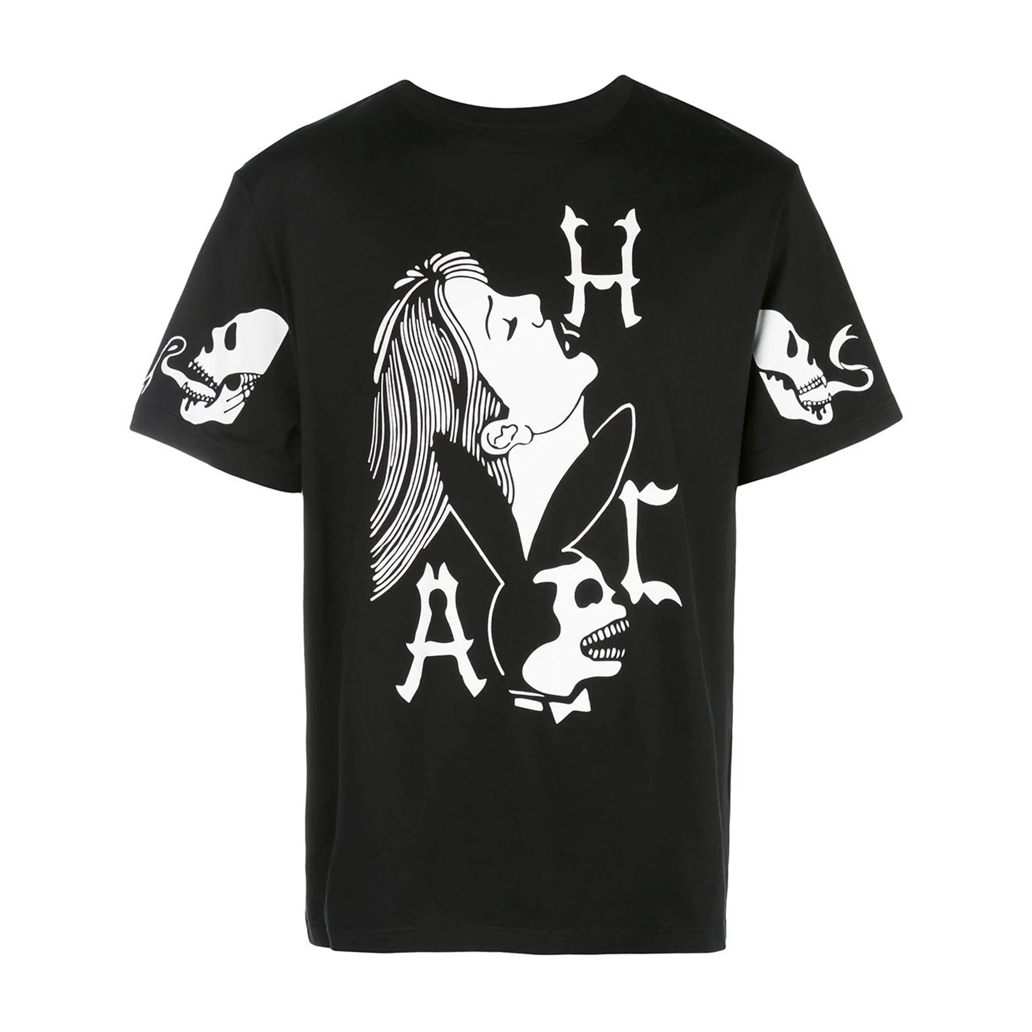 Smart Layer Effortless Comfort Wear TIME MAKES LOVE PASS STANDARD TEE BLACK