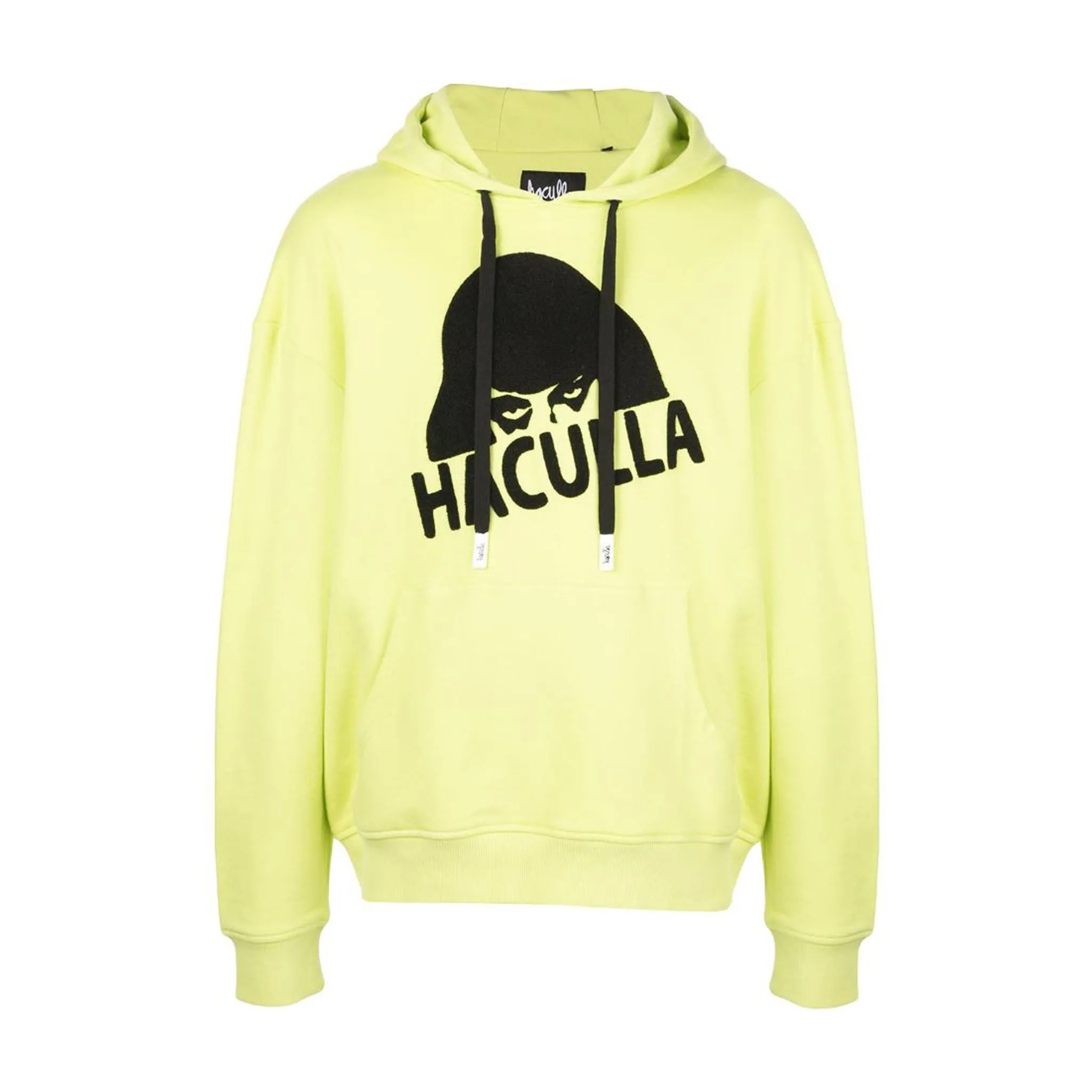Ultra Soft Handfeel GLOSS DROP SHOULDER HOODIE LIME