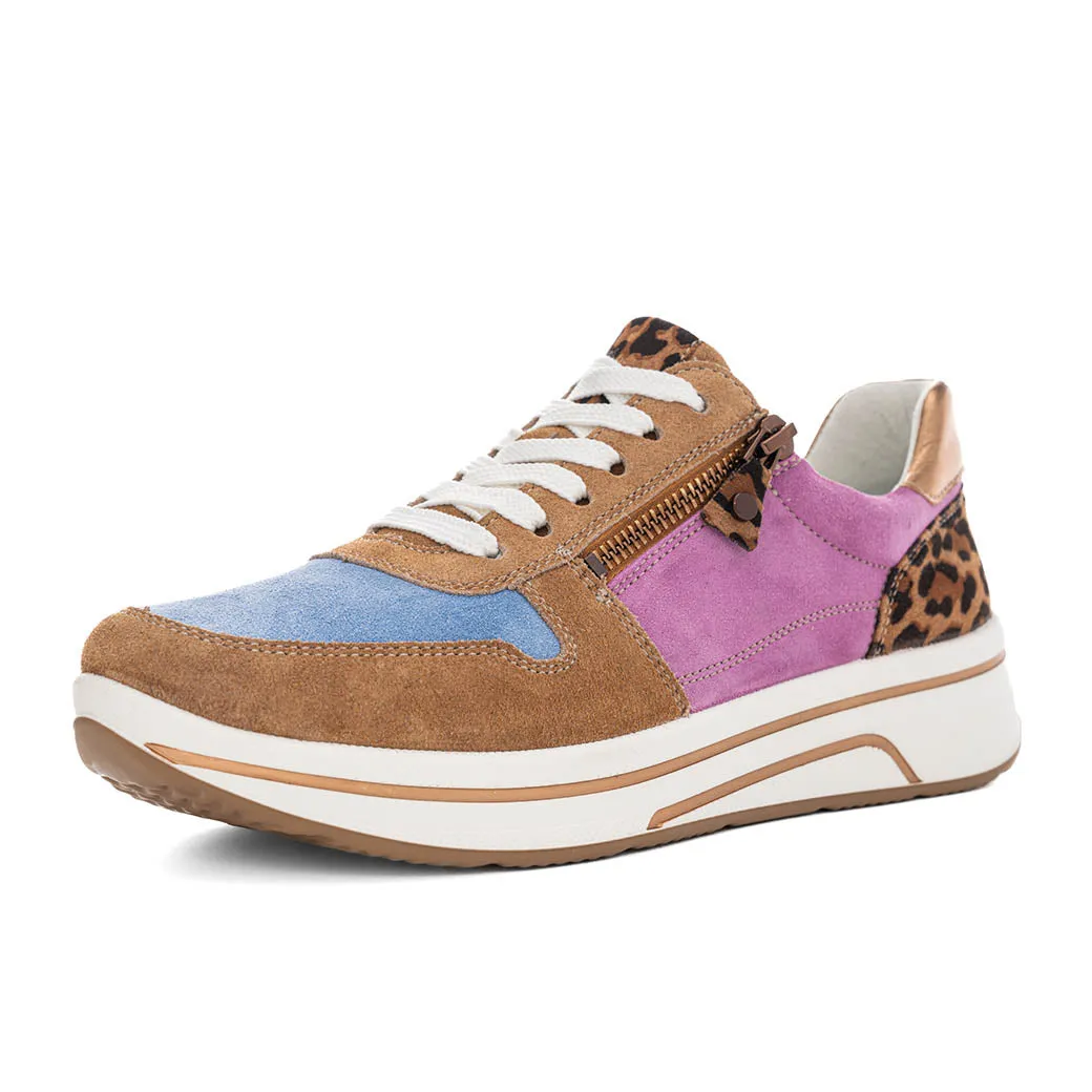 Long Standing Urban Tasks Womens Ara Sage in Biscuit/Azure Blue/Orchid