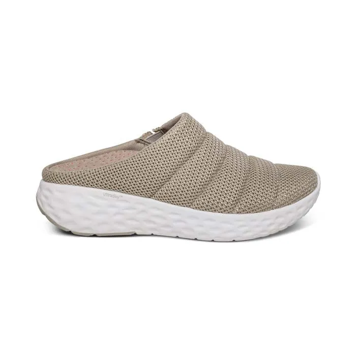 Womens Aetrex Harley in Taupe Foam Midsole