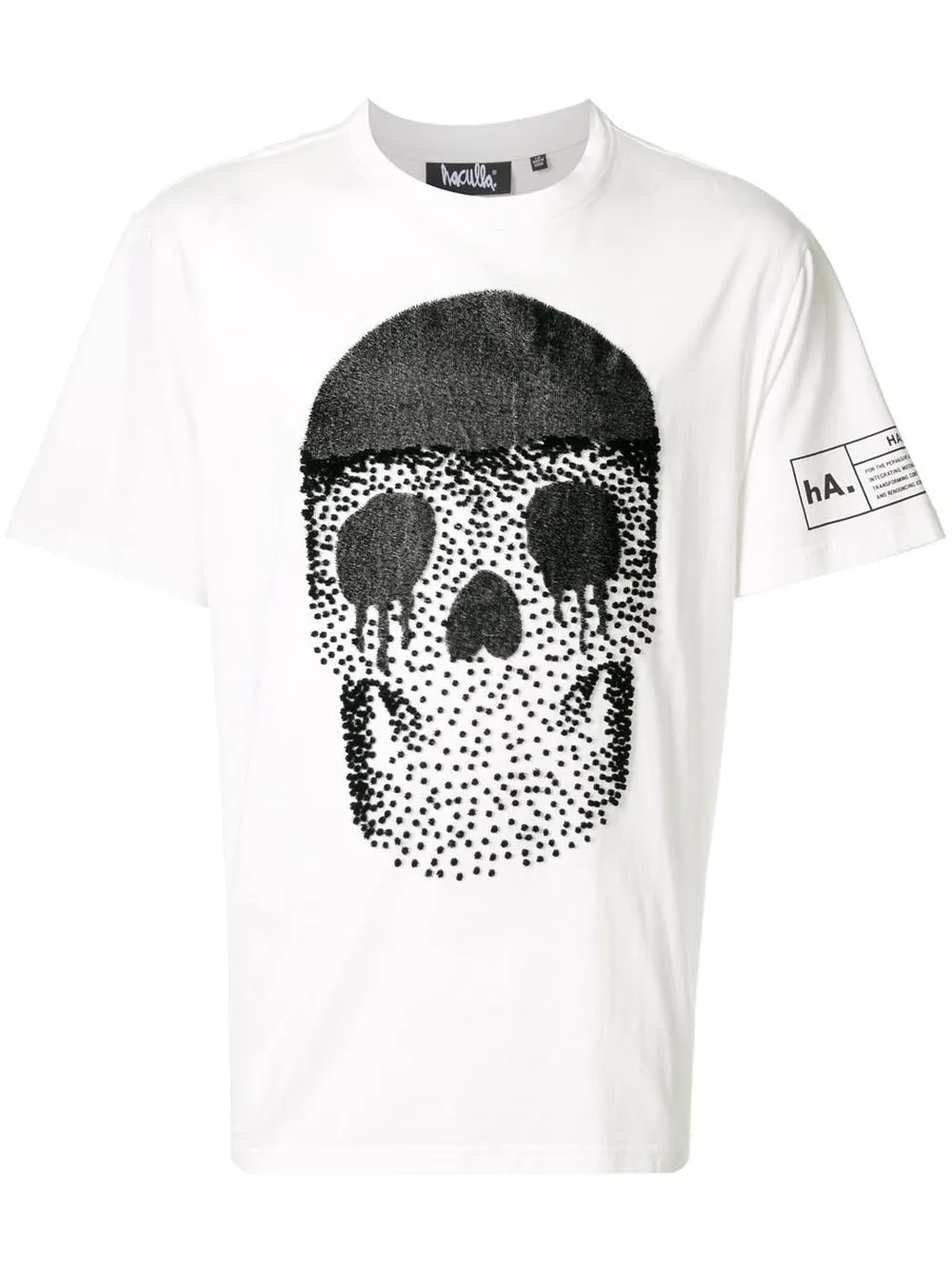 SKULL MYSTERY TEE OFF WHITE Easy Layer Soft and Lightweight