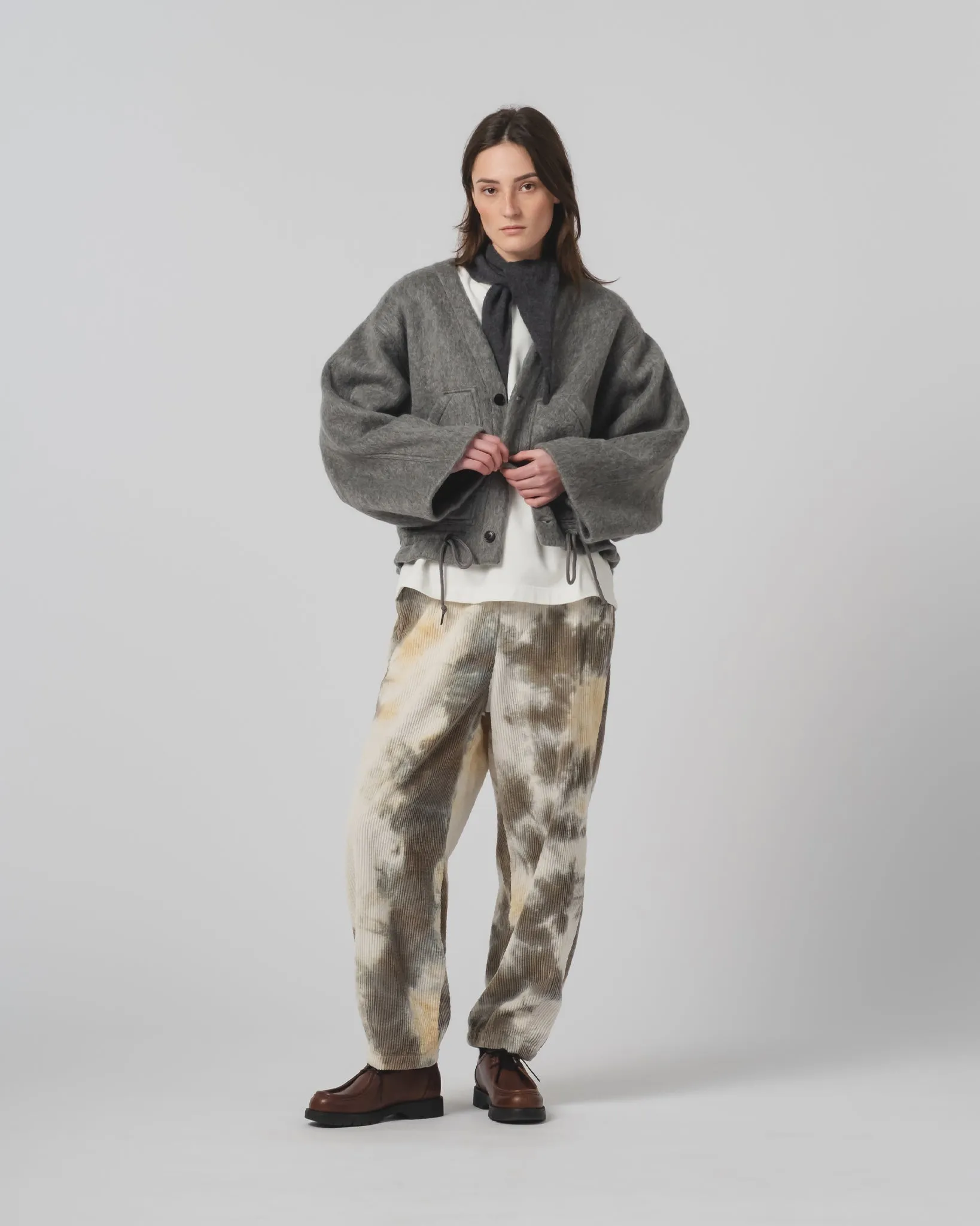 Light Wear Fit All Purpose Wear G.o.D Pasha Pants Marsian Cord Aluminium