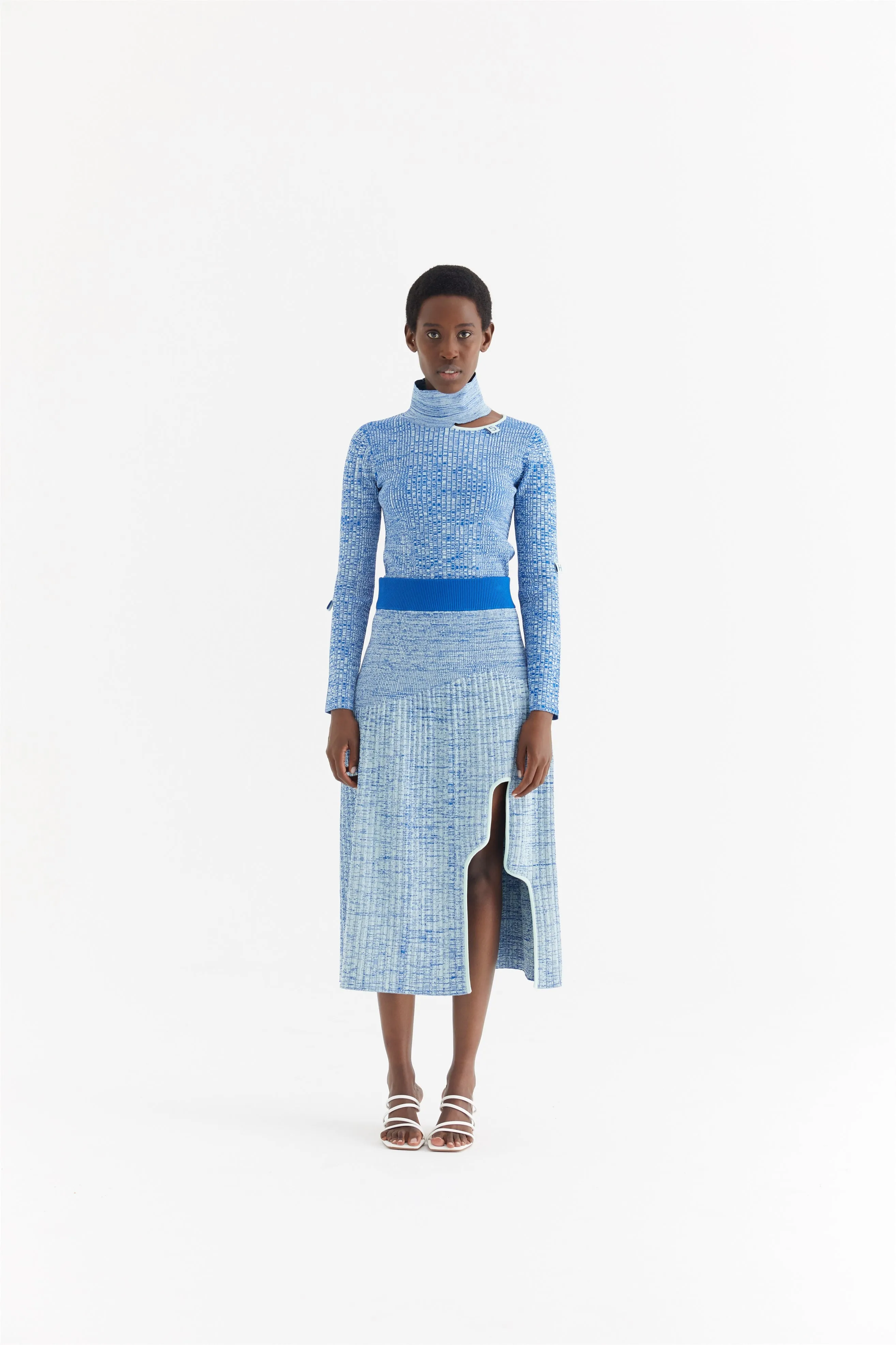 SUSAN MOCK NECK LONG SLEEVE PULLOVER CrossGrain Fabric Multipurpose Design