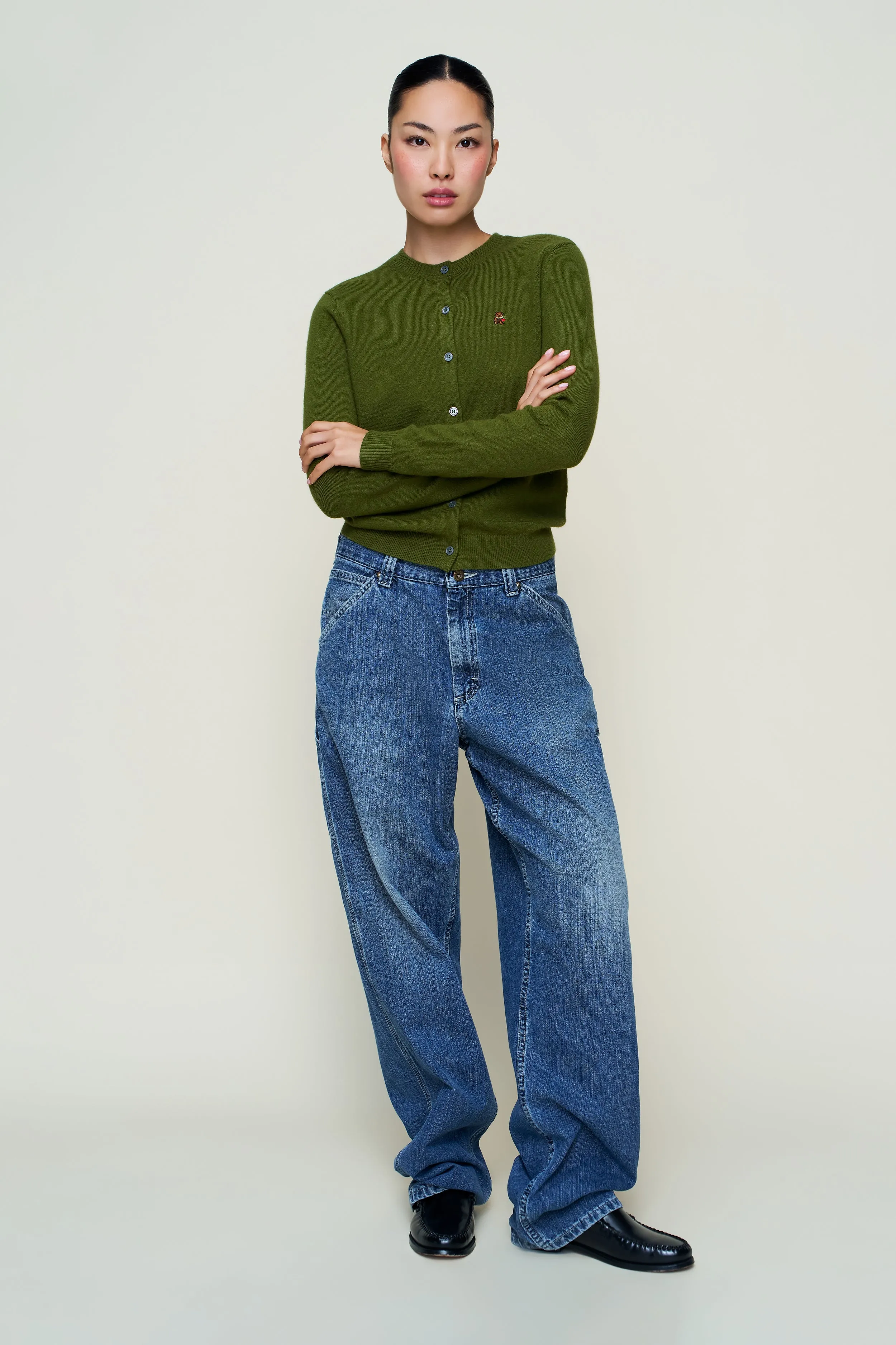 June Relaxed Wool Cardigan Smart Fashion Quick Knit