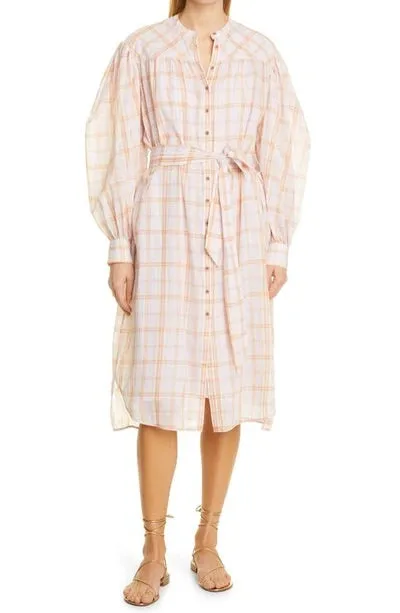 Ulla Johnson Fayette Dress in Pale Lilac Travel Vibe