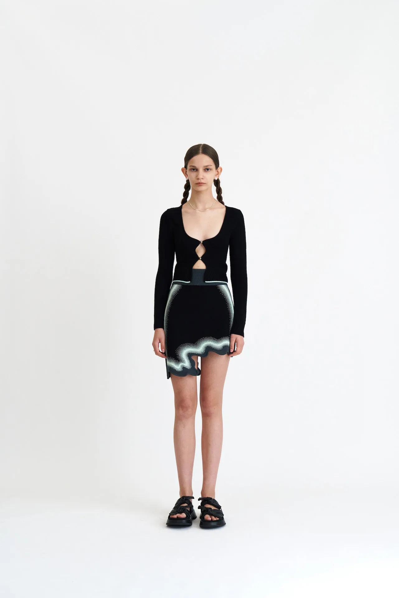 Outdoor Activity SALEM WAVY MINI SKIRT