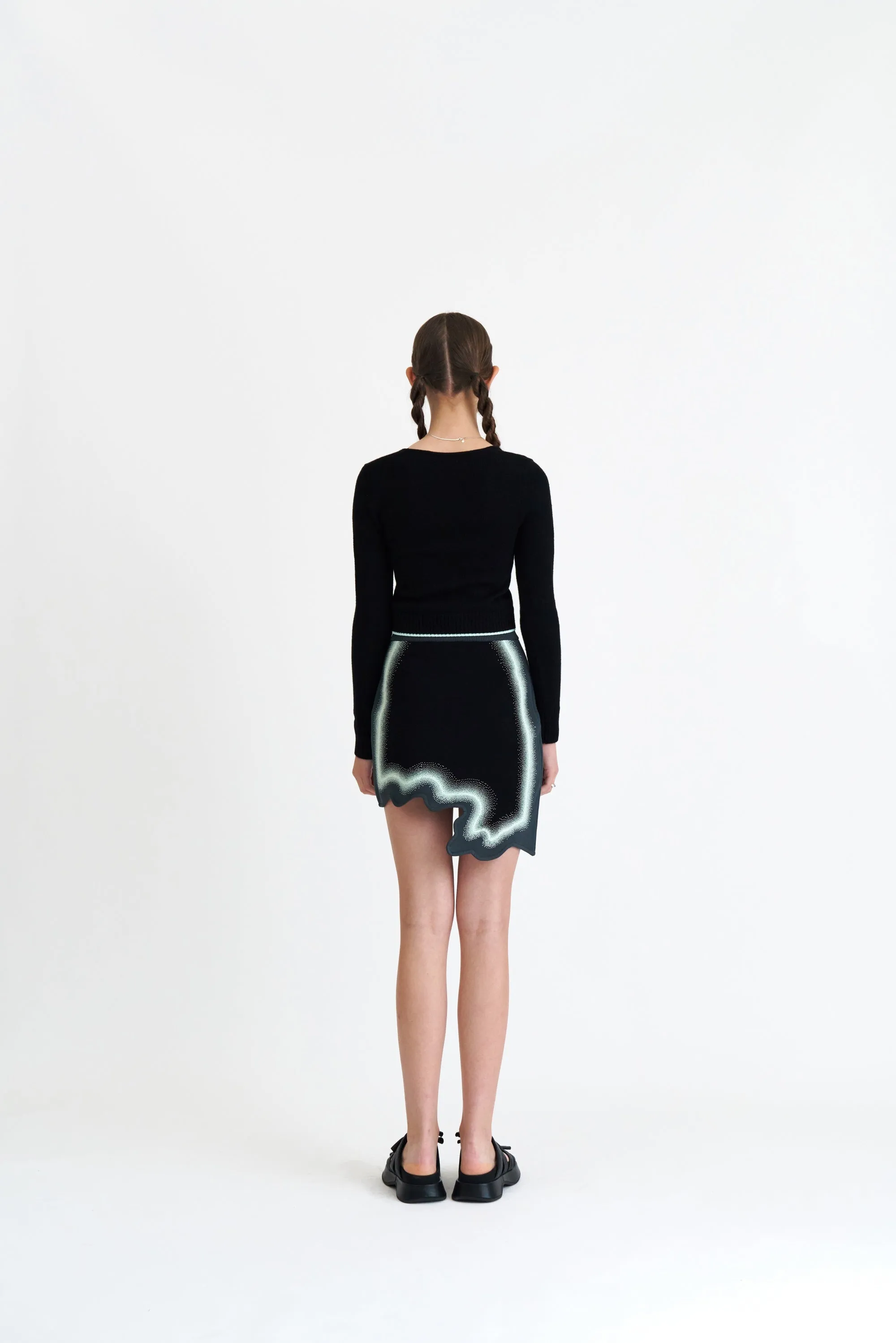 SALEM WAVY MINI SKIRT Versatile Waist Outdoor Comfort Fit