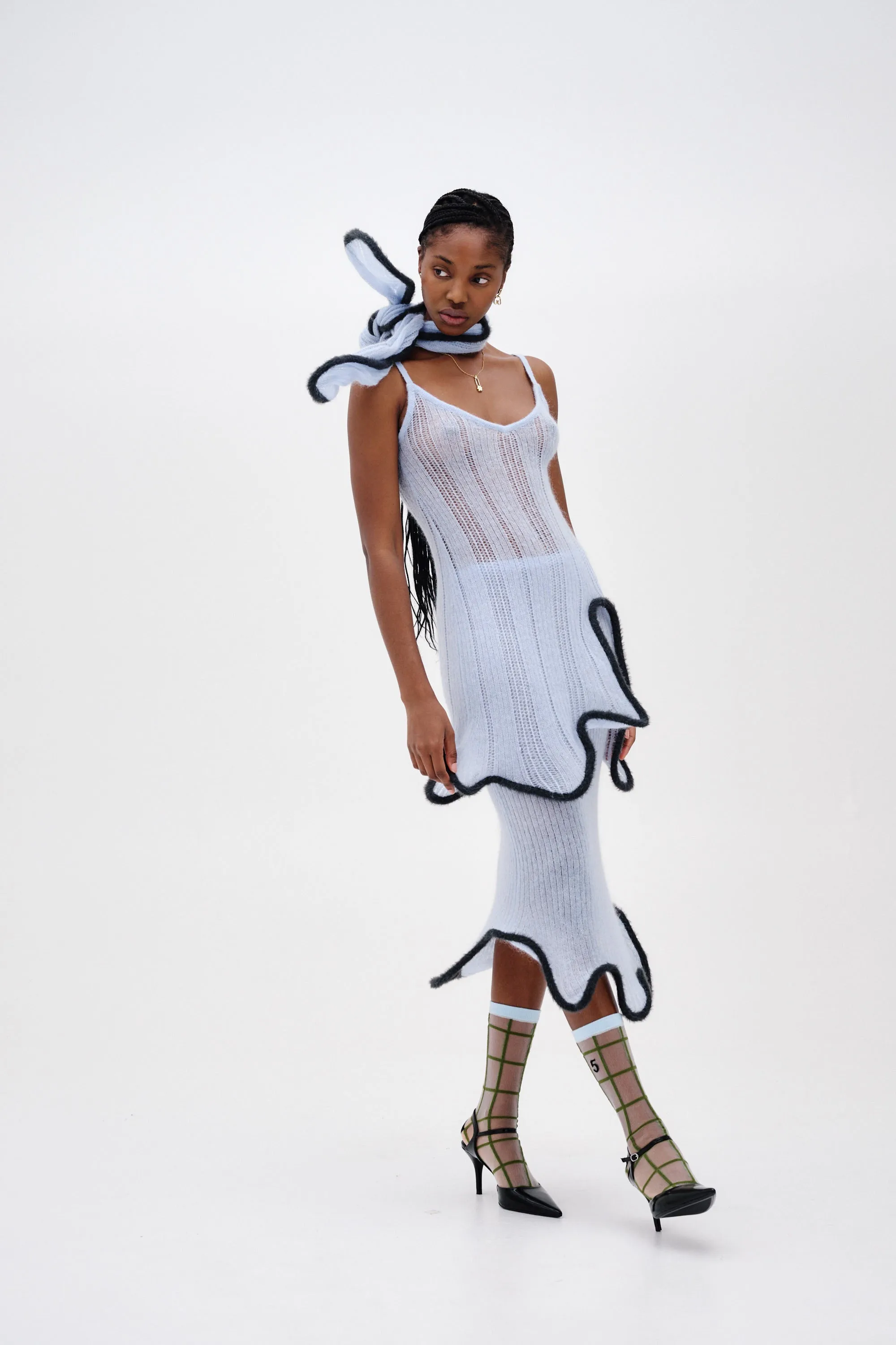 MALFOY ALPACA WAVY TANK DRESS Party Perfect