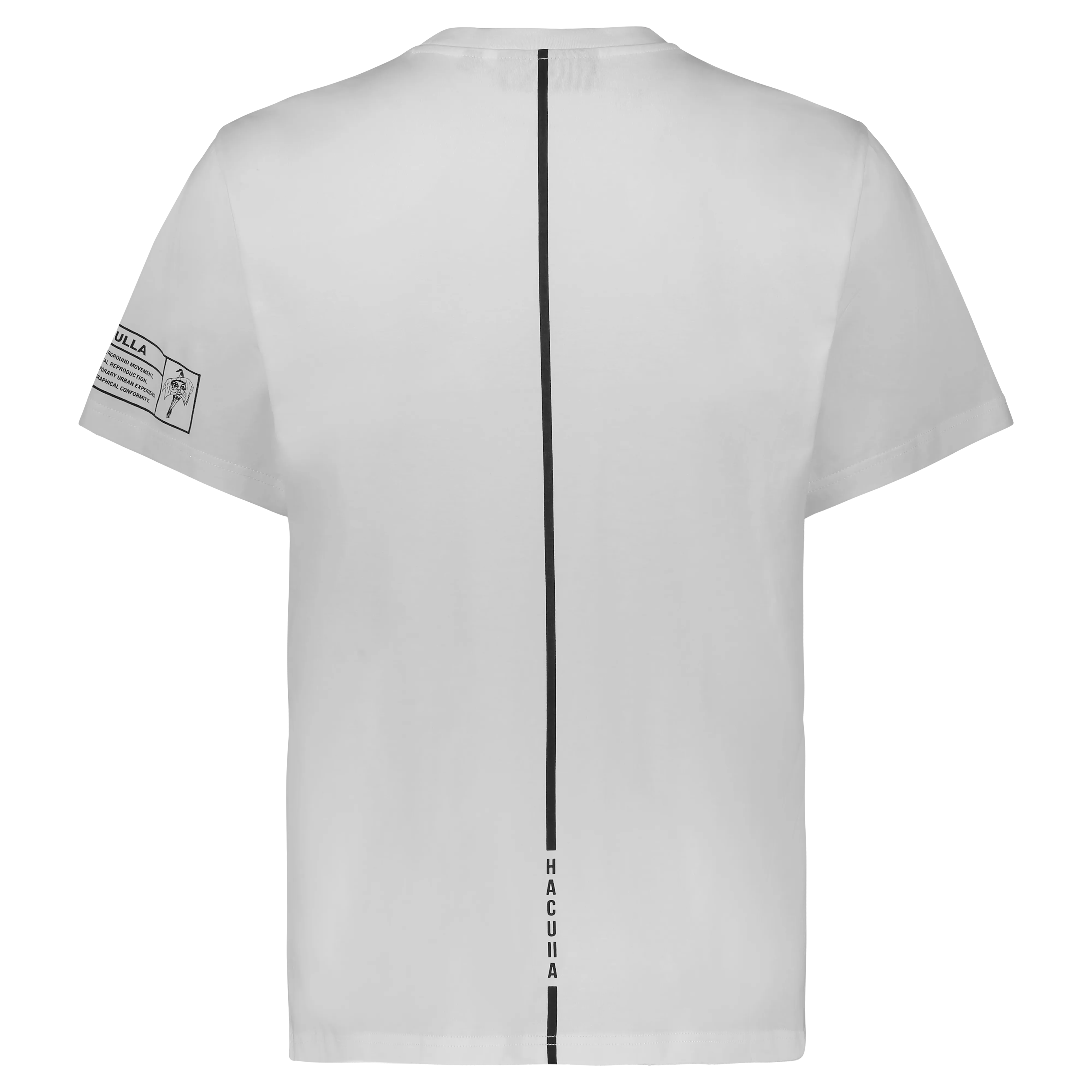 STAYING ALIVE TEE OFF WHITE Breathable Mesh Panels