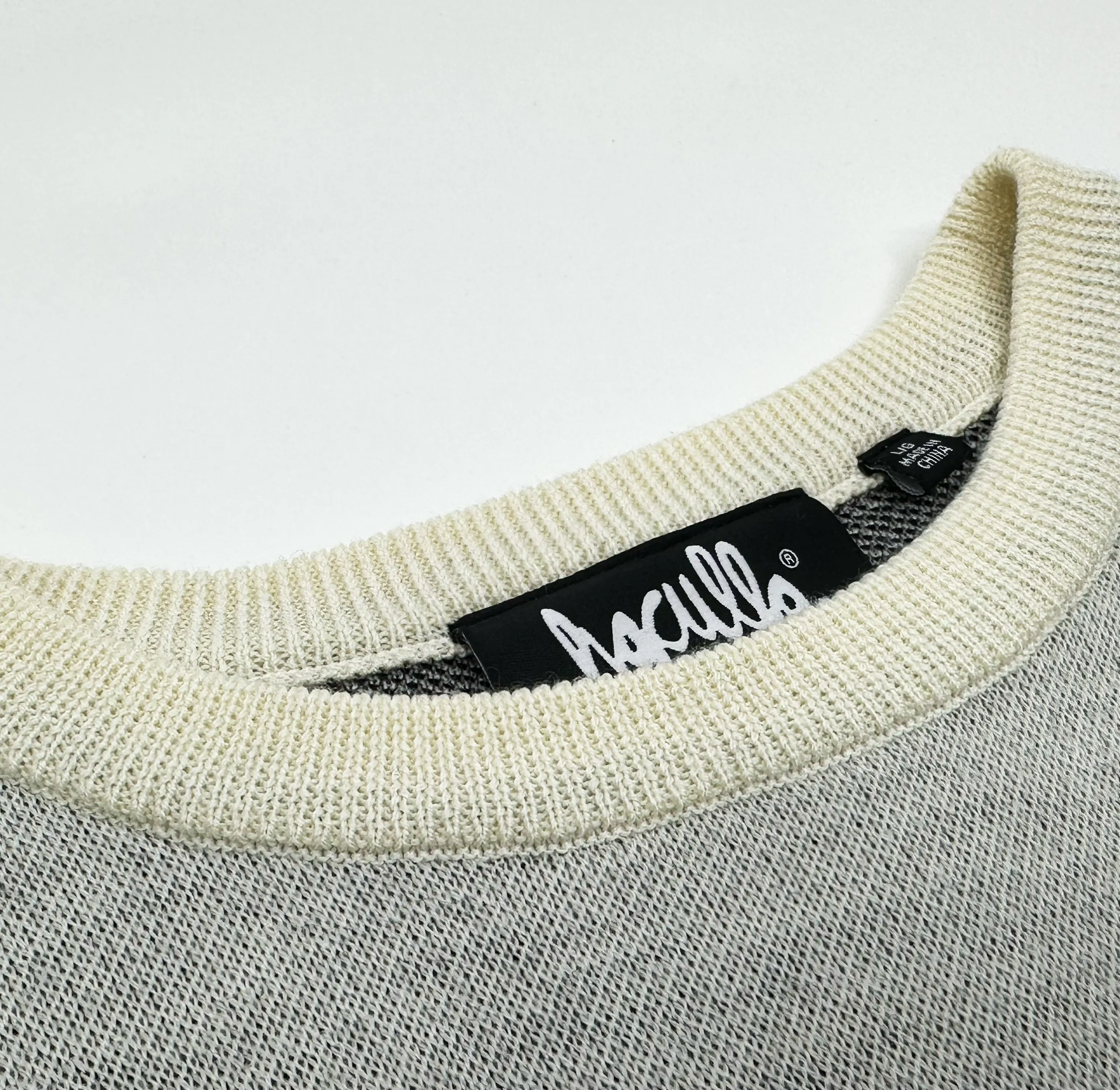 UP IN FLAMES SWEATER Double Layered Collar Soft And Comfortable