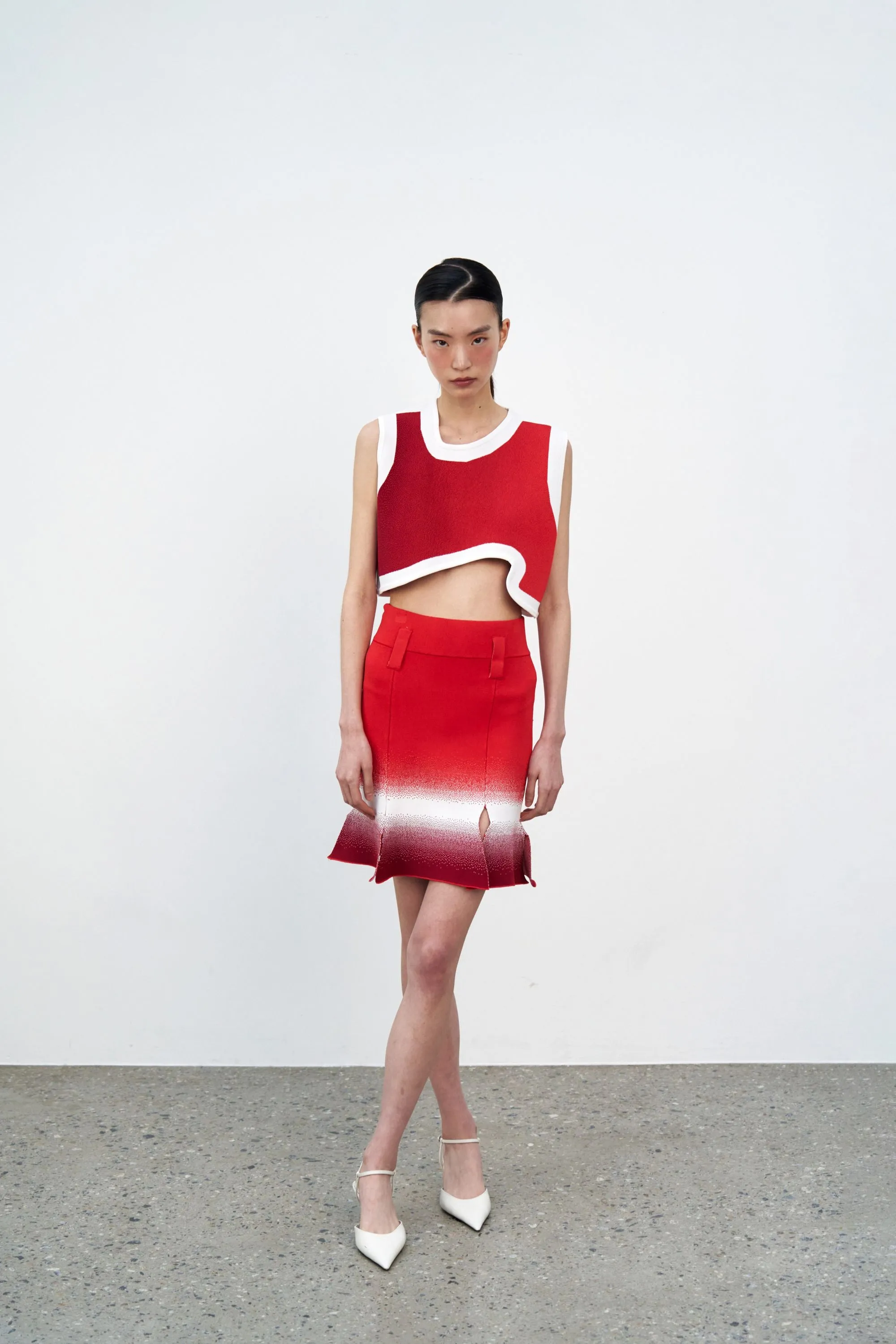 Freedom Fit Minimal Fit ASTER GRADIENT PRINT CARWASH SKIRT