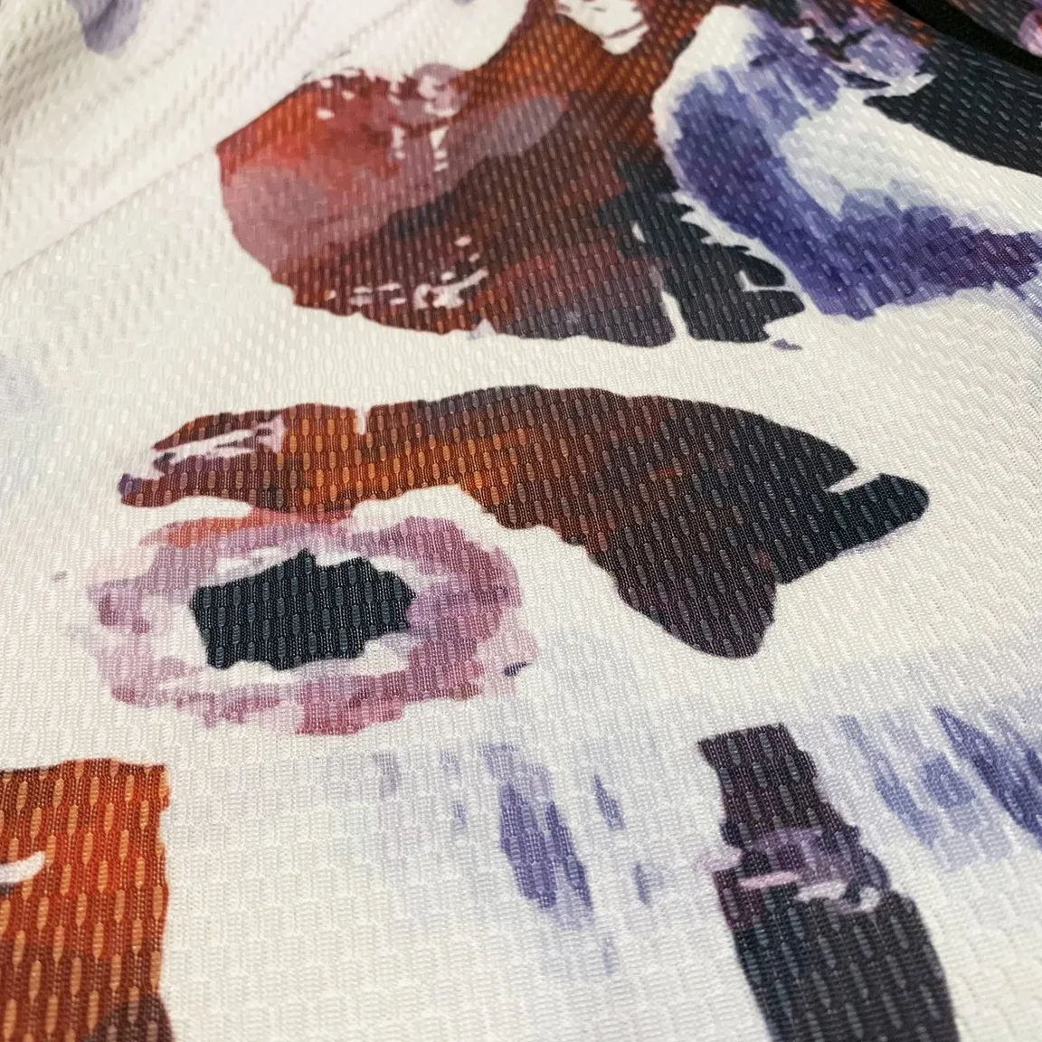 Flexible Side Panels PAINTED BASKETBALL SHORTS