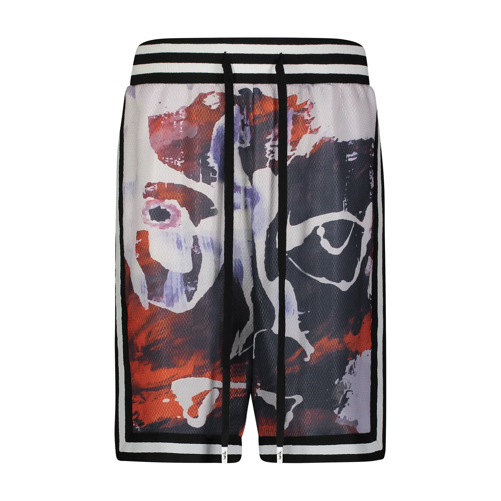 No Chafe PAINTED BASKETBALL SHORTS