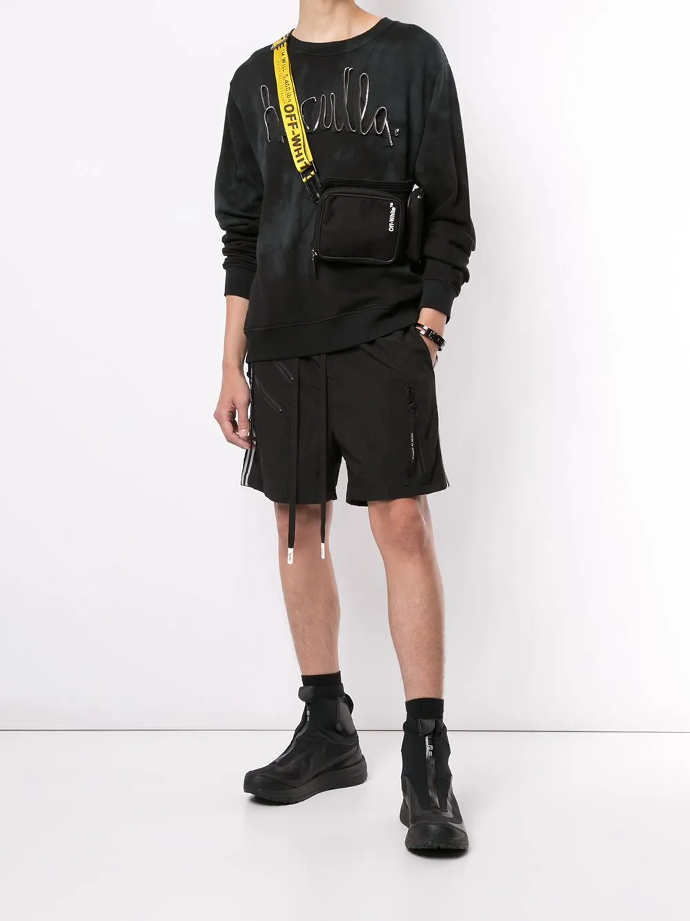Outdoor Days ZIPPER SHORTS BLACK