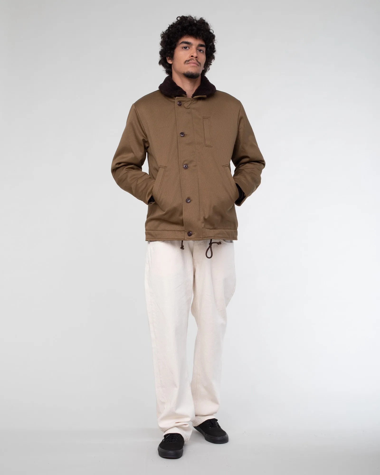 Deck Jacket Bedford Cords Drap Compression Resistant Insulation