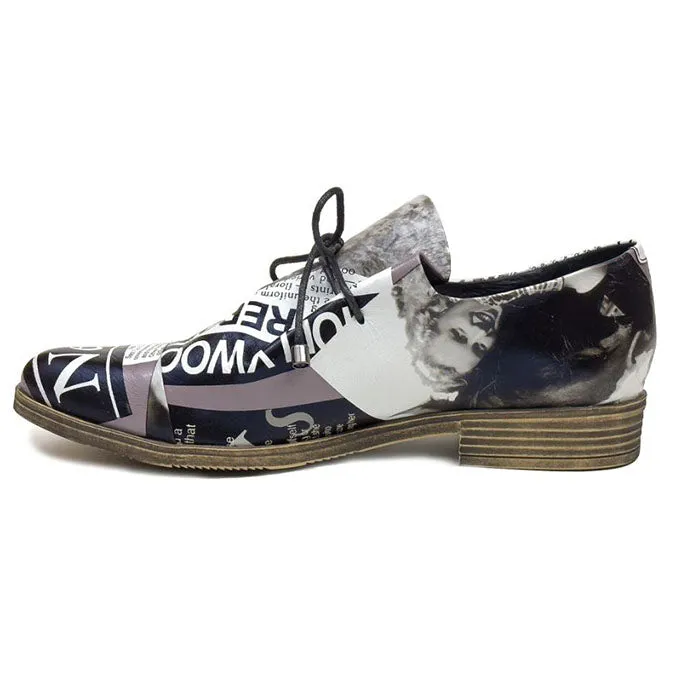 Bold Look Womens Django & Juliette Kotty in Newsprint