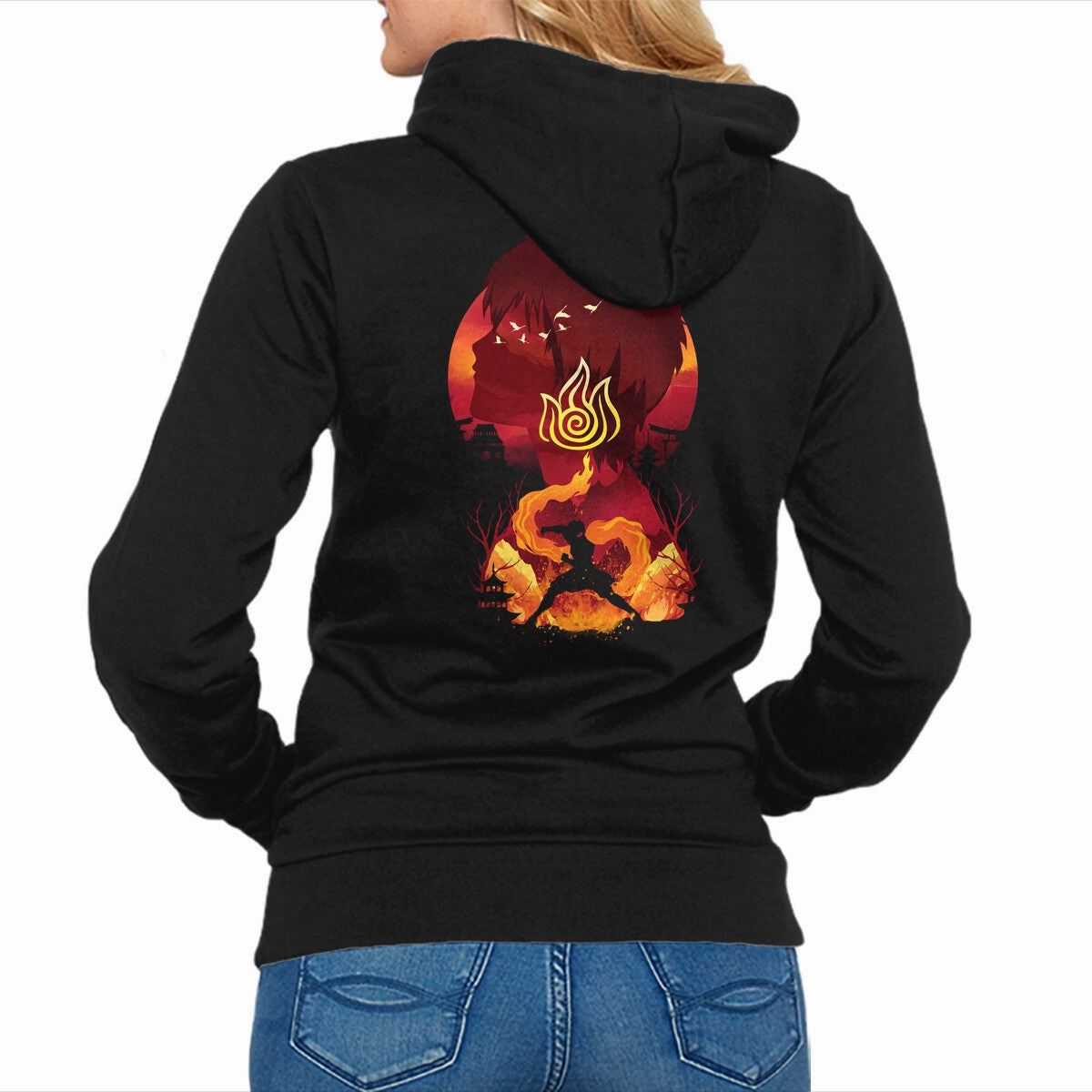 Basic Hoodie Fire Nation Landsacape