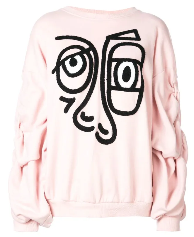 Four Way Stretch Material Washable RELAXED FIT SWEATSHIRT