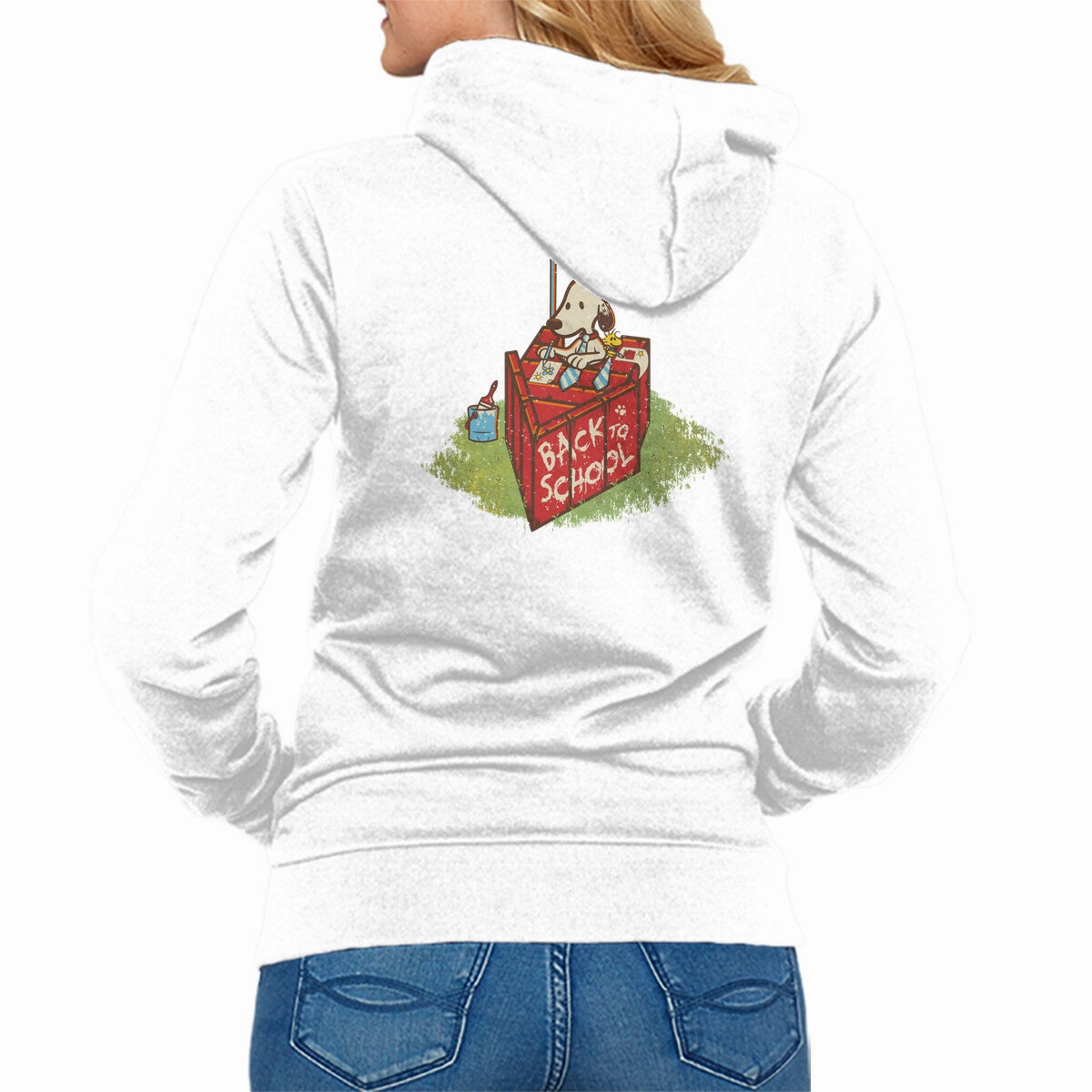 Versatile Hoodie mountain style Back To School