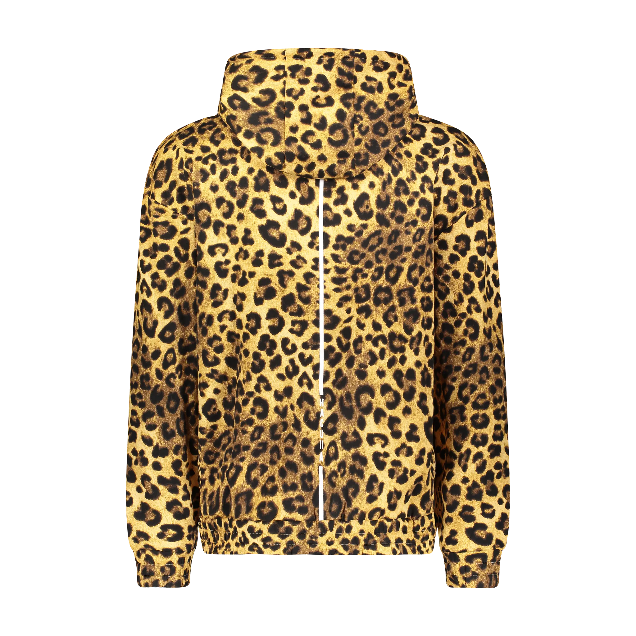 Wombat like ICONIC EYES ANIMAL HOODIE LEOPARD