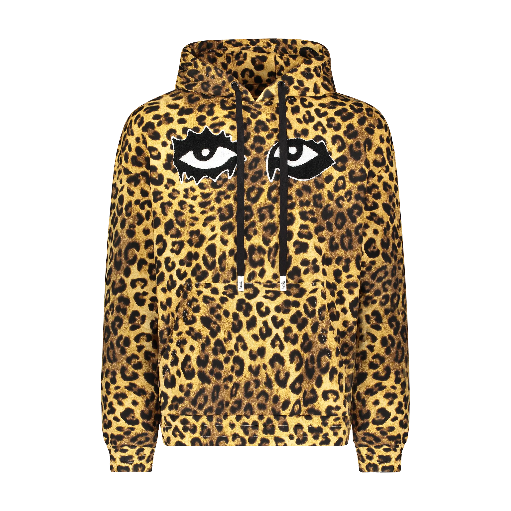 ICONIC EYES ANIMAL HOODIE LEOPARD Leisure Wear Trend Fashion